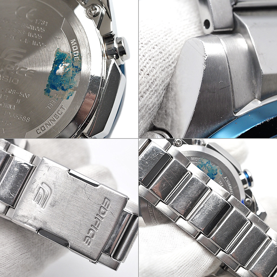 時計B152 匿名配送 カシオ エディフィス 腕時計 ５４１９ EQB-500